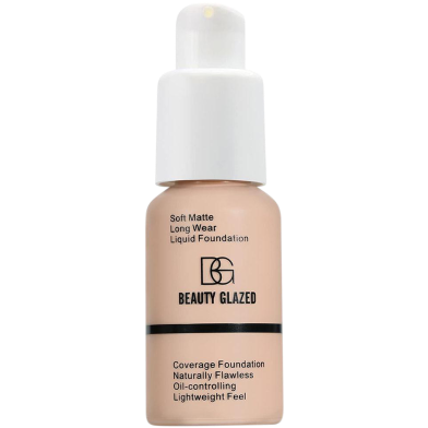 Beauty Glazed Foundation Waterproof Warm Peach 103 - 30ML image