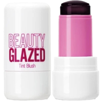 Beauty Glazed Jelly Blush, Aloe and Glycerin Infused, Flower Extract, Long-Lasting Natural Cheek Tint-#103 image