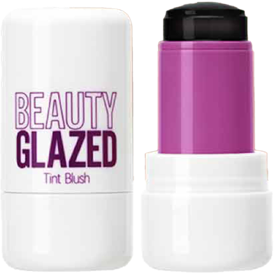 Beauty Glazed Jelly Blush, Aloe and Glycerin Infused, Flower Extract, Long-Lasting Natural Cheek Tint-#104 image