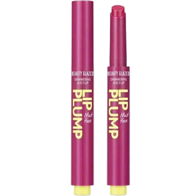 Beauty Glazed Juicy Lip Oil Slick Click - Plump-#04 image