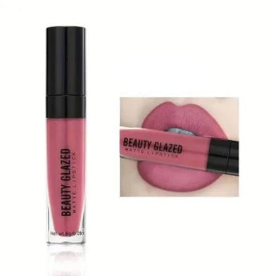 Beauty Glazed Matte Waterproof Long Lasting Liquid Lipstick -107 Taro Rose image