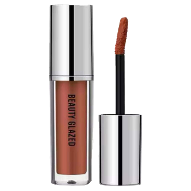 Beauty Glazed Matte Waterproof Long Lasting Liquid Lipstick -104#CHOCOLATE image