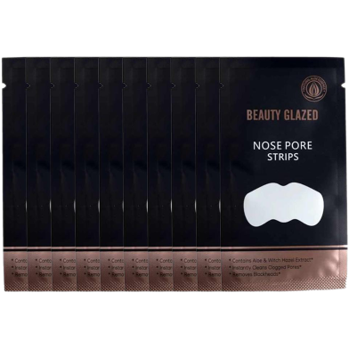 Beauty Glazed Nose Pore Strips - 10 pieces image