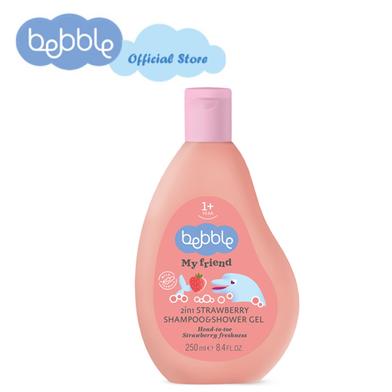 Bebble Shampoo And Shower Gel, Strawberry-250ml image