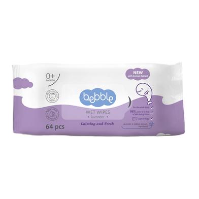 Bebble Soft And Fresh Wet Wipes Levender-64pcs image