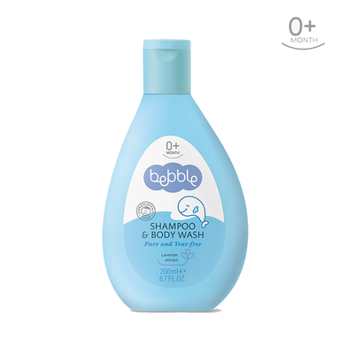 Bebble Tear Free Shampoo And Body Wash-200ml image