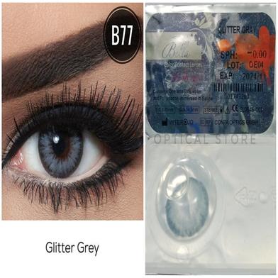 Bella Glitter Grey Color Contact Lens image