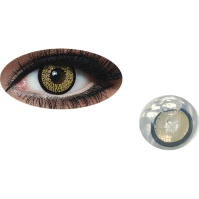 Bella Gold Highlight Color Contact Lens image