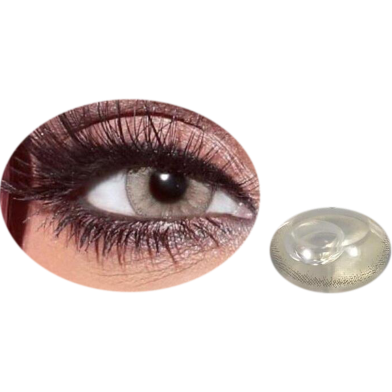 Bella Gray Caramel Color Contact Lens image