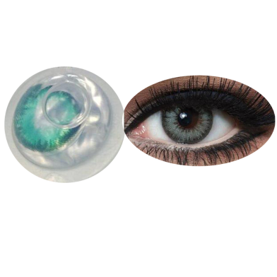 Bella Grey Green Color contact lens image