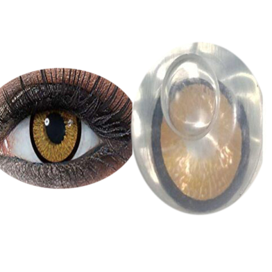 Bella Highlight Cool Hazel Color Contact Lens image