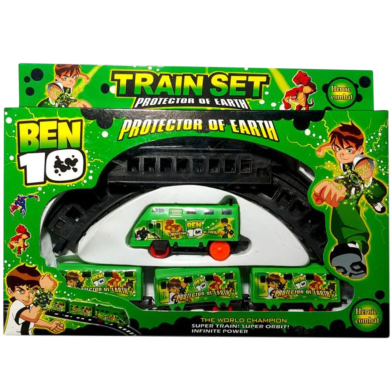 Ben Ten 10 Mini Express Train Set Dash Exclusive Train Dash Car Toy For Kids image