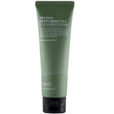 Benton Deep Green Tea Cleansing Foam 120g image