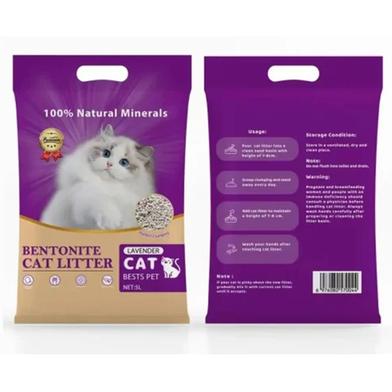 Bentonite Cat Litter Lavender 5L image
