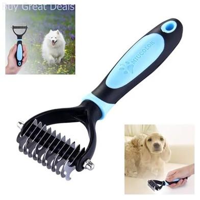 Best Dog Cat Dematting Fur Removal Tool Grooming Comb Undercoat Removal Rake Brush Non Brand Rokomari