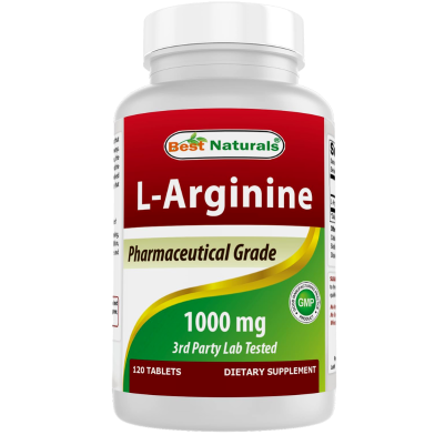 Best Naturals L-arginine 1000 Mg - 120 Tablets -523174768 image
