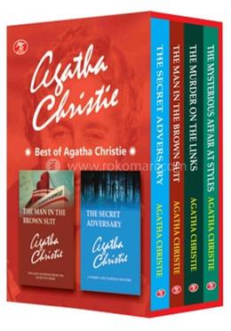 Best of Agatha Christie - Box of Red 4 Books