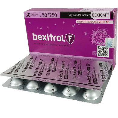 Bexitrol F50 mcgPlus 250 mcg Capsule image