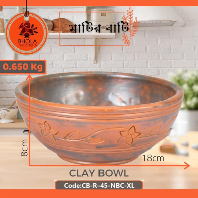 Bhola Mritshilpa Clay Bowl image