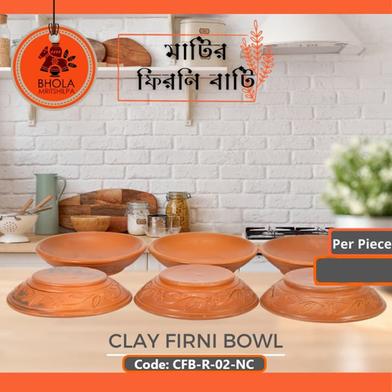 Bhola Mritshilpa Clay Firni Bowl image