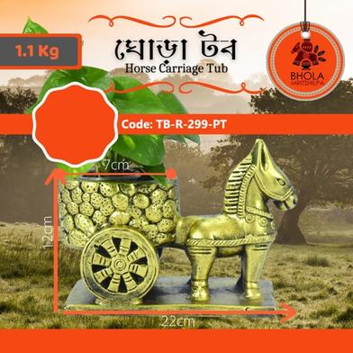 Bhola Mritshilpa Horse Carriage Tub image