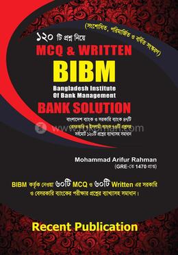 BIBM Bank Solution MCQ and Written