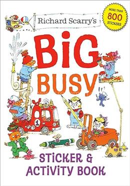 Big Busy Sticker and Activity Book image