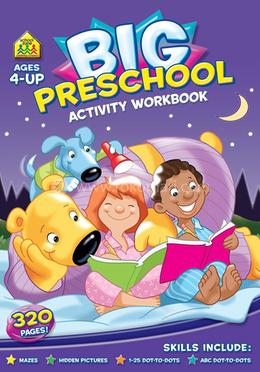 Big Preschool Activity Workbook : Ages 4 and up image