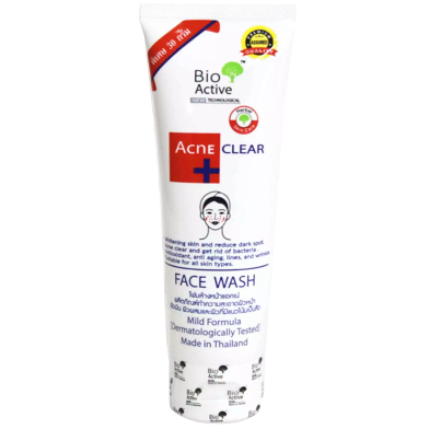 Bio Active Acne Clear Face Wash - 70g image