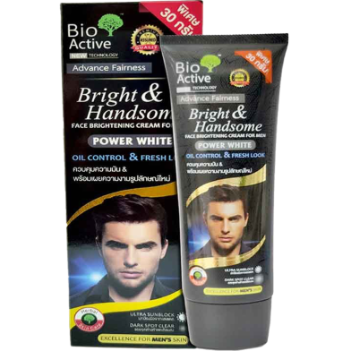 Bio Active Bright and Handsome Cream for Men-70gm (Thailand) image