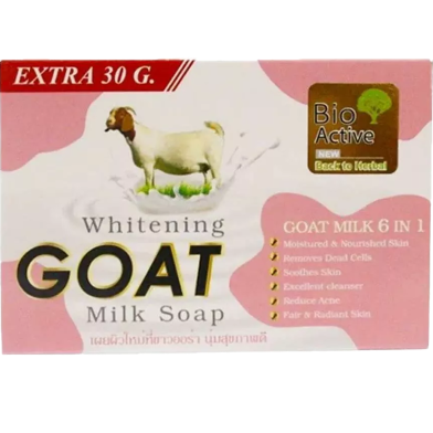 Bio Active Whitening Goat Milk Soap-70g (Thailand) image