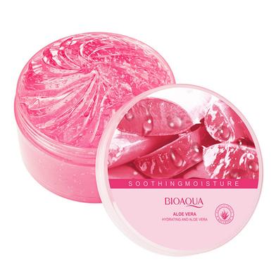 Bioaqua Aloe Vera Extract Pink Gel Hydrating Moisturizing -300gm image