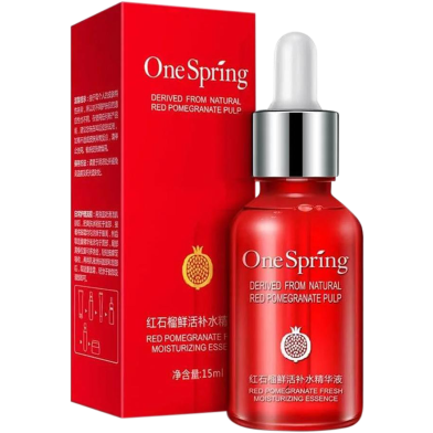 Bioaqua One Spring Red Pomegranate Moisturizing Skin Care Serum-15ml image