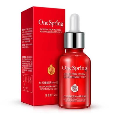 Bioaqua One Spring Red Pomegranate Moisturizing Skin Care Serum-15ml image