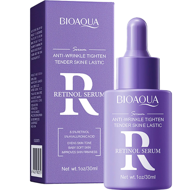 Bioaqua Retinol Serum Anti-wrinkle Tighten Tender Skin Elastic Essence 30ml image