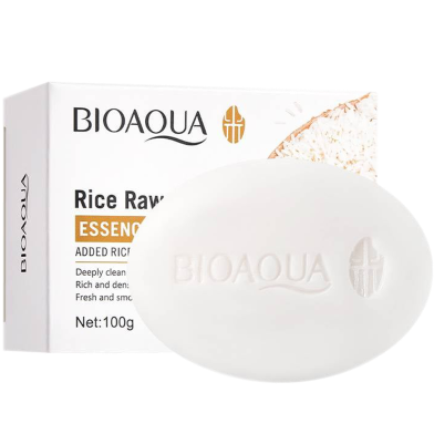 Bioaqua Rice Raw Pulp Essence Soap 100 gm image