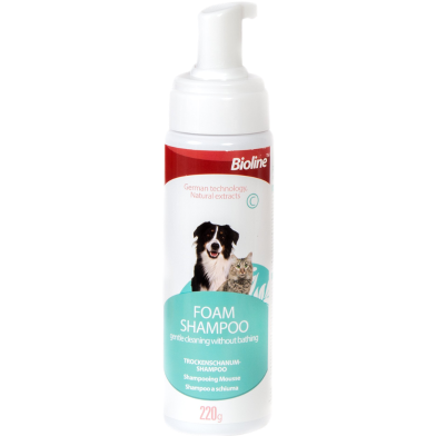 Bioline Foam Shampoo for pets 220g image