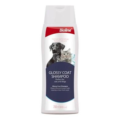 Bioline Glossy Coat Shampoo For Cats and Dogs 250ml image