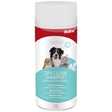 Bioline Pet dry clean Shampoo 100g image