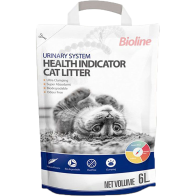 Bioline Urinary Health Indicator Cat Litter 6 Ltr image