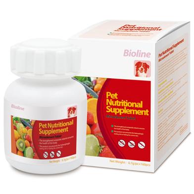 Bioline pet Nutritional Supplement 160Pcs Tablet image