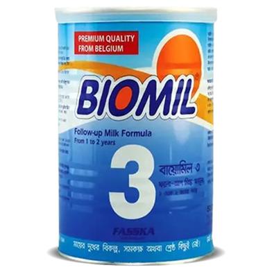 Biomil 3 Follow-up milk Formula From 1-2 Years 400g Tin image