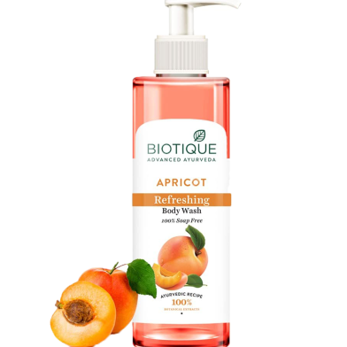 Biotique Apricot Refreshing Body Wash 200 ml image