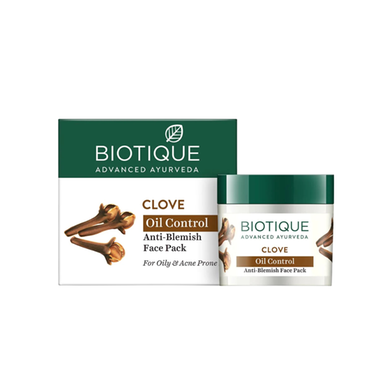 Biotique Clove Oil Control Anti-Blemish Face Pack – 75g image