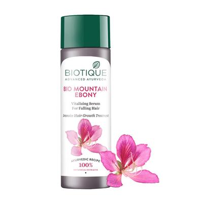 Biotique Mountain Ebony Anti Hair Fall Hair Serum - 120ml image