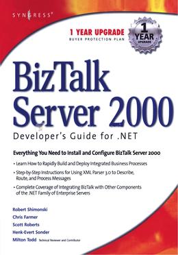 BizTalk Server 2000 Developer's Guide for NET image