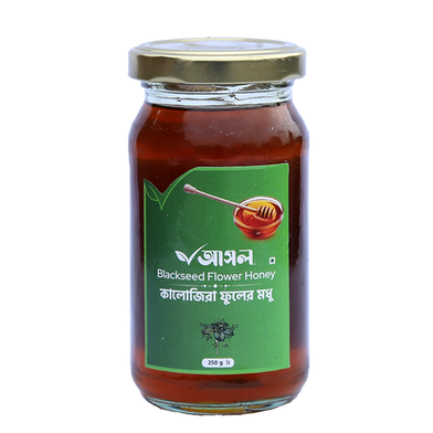 Ashol Blackseed Flower Honey (Kalojira Fhuler Modhu) - 250Gm image