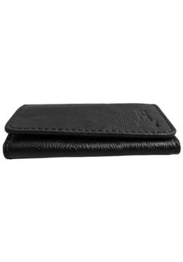 Black Square Shape Leather Key Holder Wallet SB-KR13 image