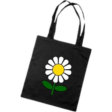 Black Tote Bag With Inner Pocket And Zipper (BPF-092) image