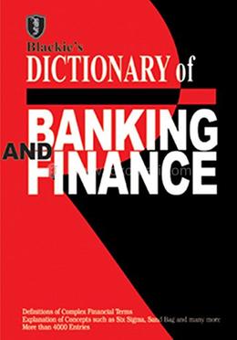 Blackie’s Dictionary of Banking and Finance image